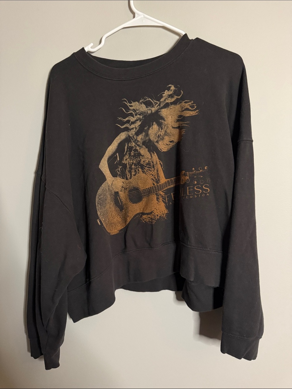 Taylor Swift Fearless Taylor’s Version Cropped Sweatshirt